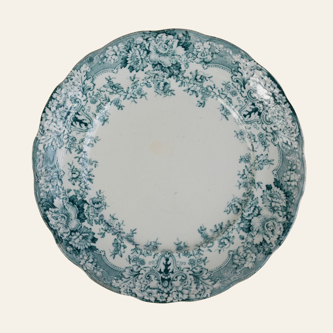 Ceramic Art Co. Crown Pottery Dinner Plates | Set of 6