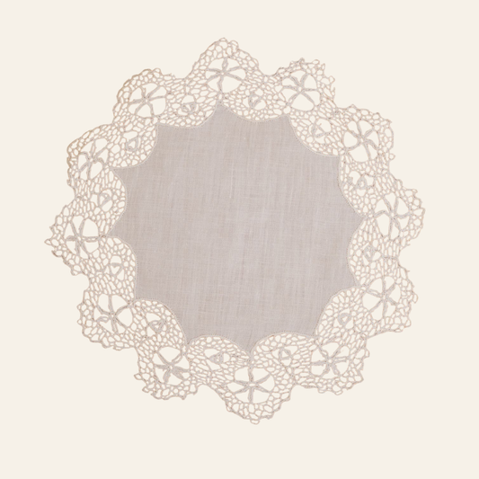 Vintage Embroidered Doiley