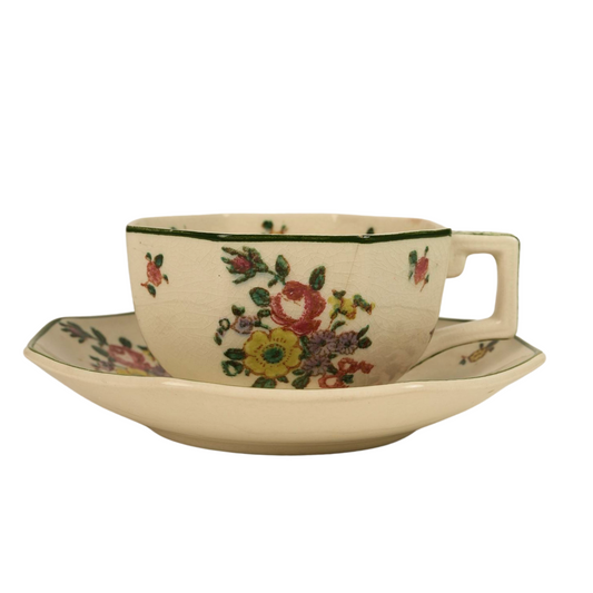 Vintage 1930s Royal Doulton Cup & Saucer