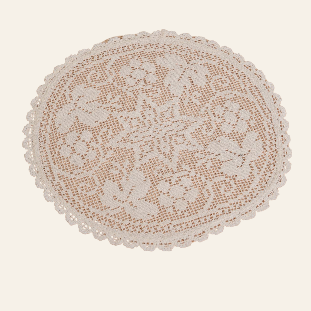 Vintage Embroidered Doiley