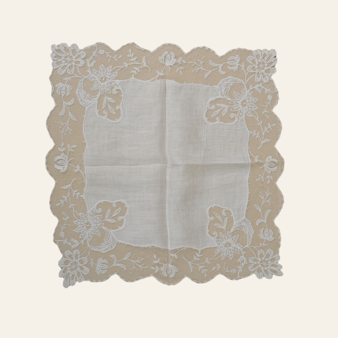 Vintage Embroidered Doily
