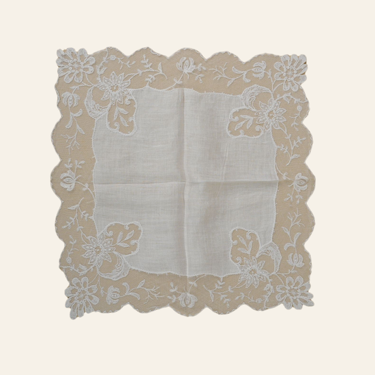 Vintage Embroidered Doily