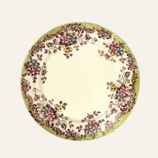 Set of 5 | Antique William Northwood “Maine” Pattern Dinner Plates