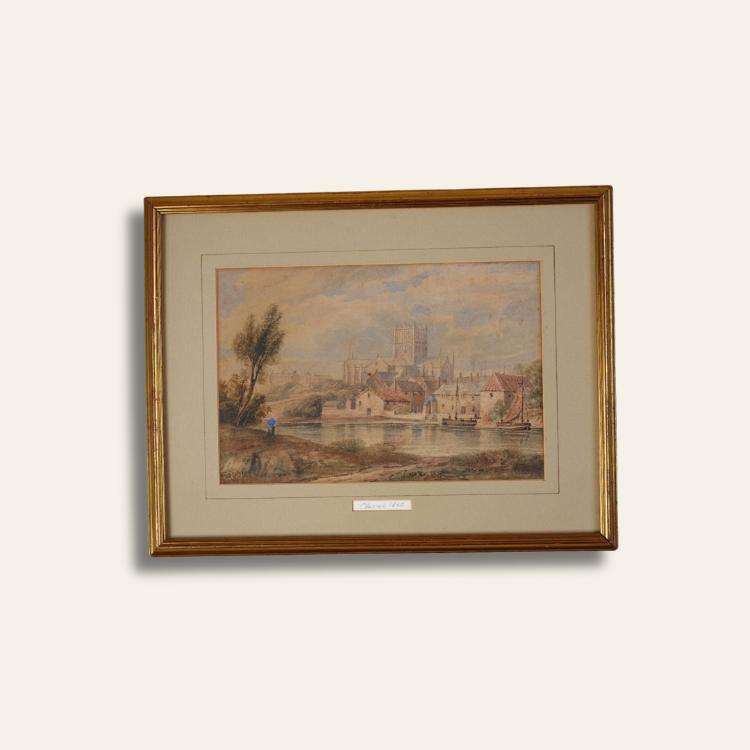 Vintage Watercolour — Chester, 1830