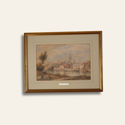 Vintage Watercolour — Chester, 1830