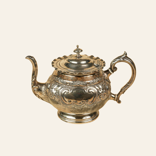 Antique Silver Teapot
