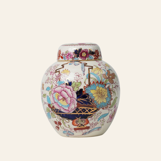 Large Mason’s Ironstone Biscuit Jar