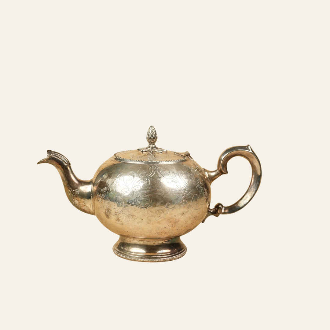 Antique Silver Teapot