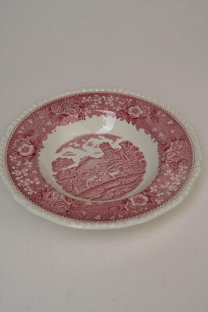 Vintage Adams 'Pastoral Scene' Pasta Bowls | Set of 3