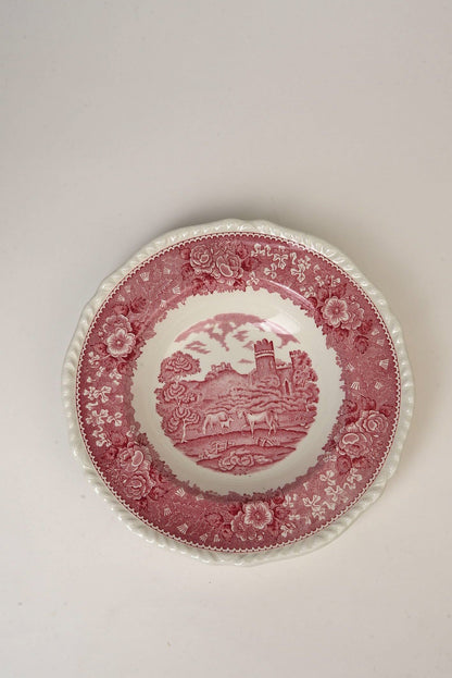 Vintage Adams 'Pastoral Scene' Pasta Bowls | Set of 3