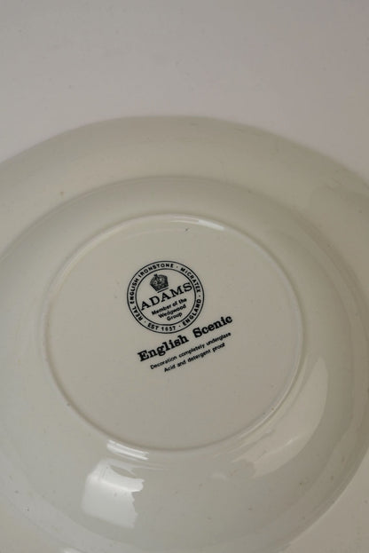 Vintage Adams 'Pastoral Scene' Pasta Bowls | Set of 3