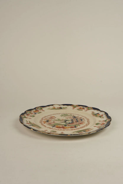 Antique British Anchor Pottery ‘Japan’ Plate | Set of 3