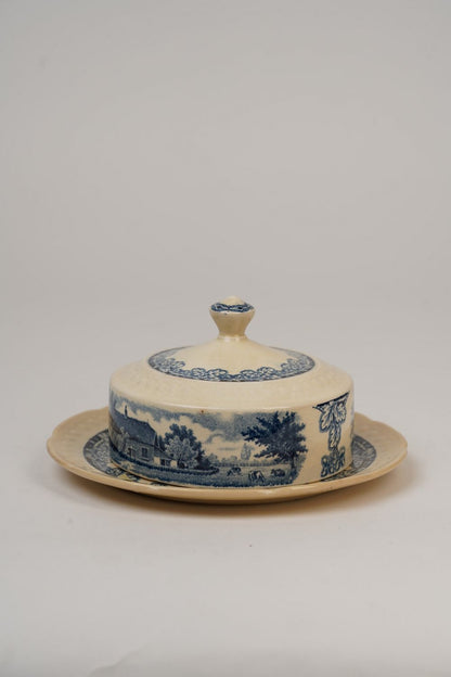 Dutch Antique Butter Dish