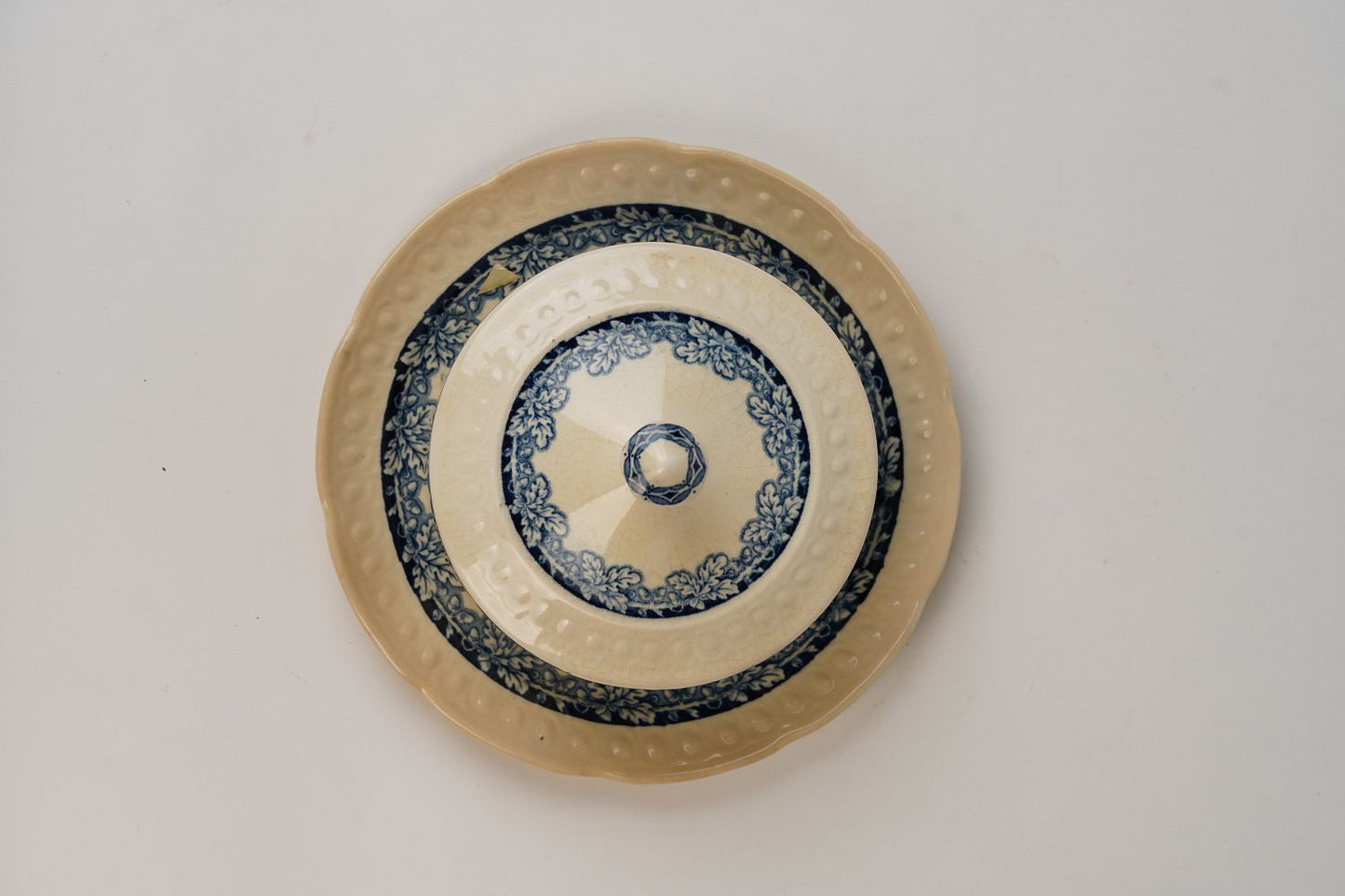 Dutch Antique Butter Dish