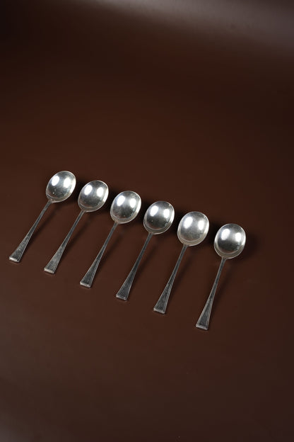 Antique James Ryals Silver-Plated Canteen, Boxed — 36 Pieces (Service for 6)