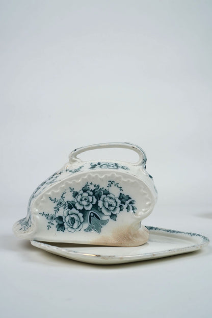 Antique Large Butter Dish