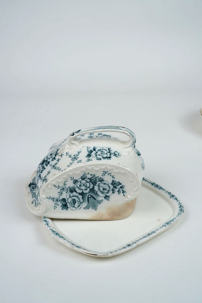 Antique Large Butter Dish