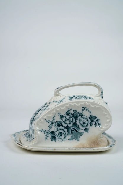 Antique Large Butter Dish