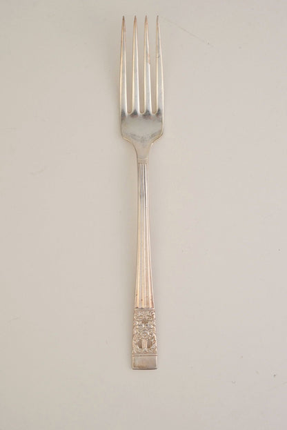 Antique Silver-plated Forks | Set of 8