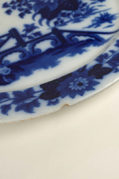 Antique Yedo Pattern Ashworth Brothers Platter | Large