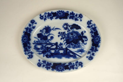 Antique Yedo Pattern Ashworth Brothers Platter | Large