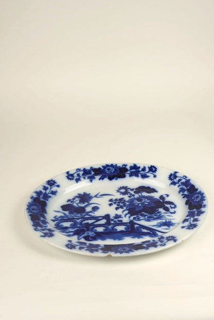 Antique Yedo Pattern Ashworth Brothers Platter | Large