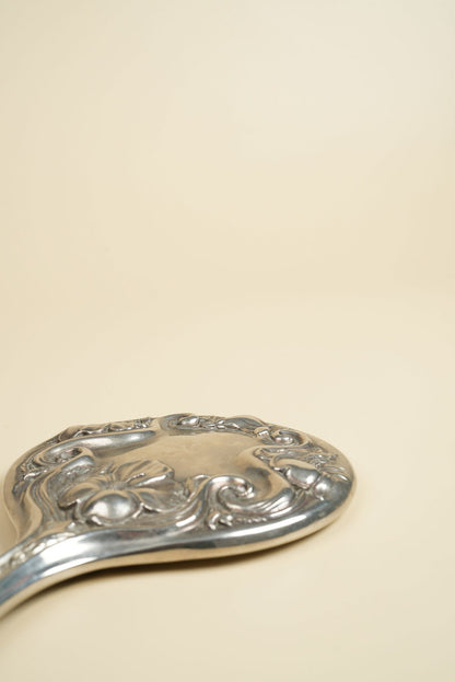 Art Nouveau Silver Hand Mirror