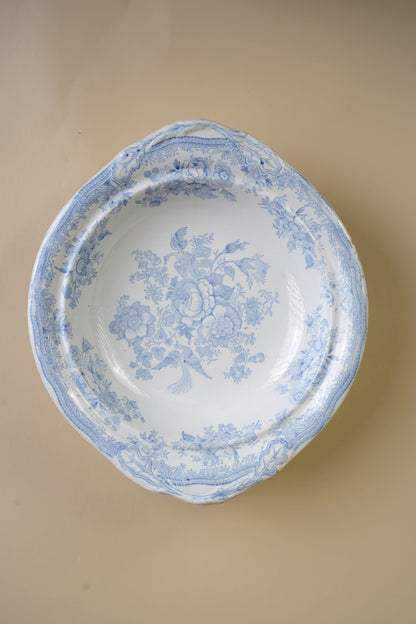 Victorian Asiatic Pheasants Footed Centrepiece