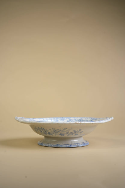 Victorian Asiatic Pheasants Footed Centrepiece