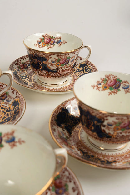 28-Piece Wild Bros (JWS) English bone china Tea Set