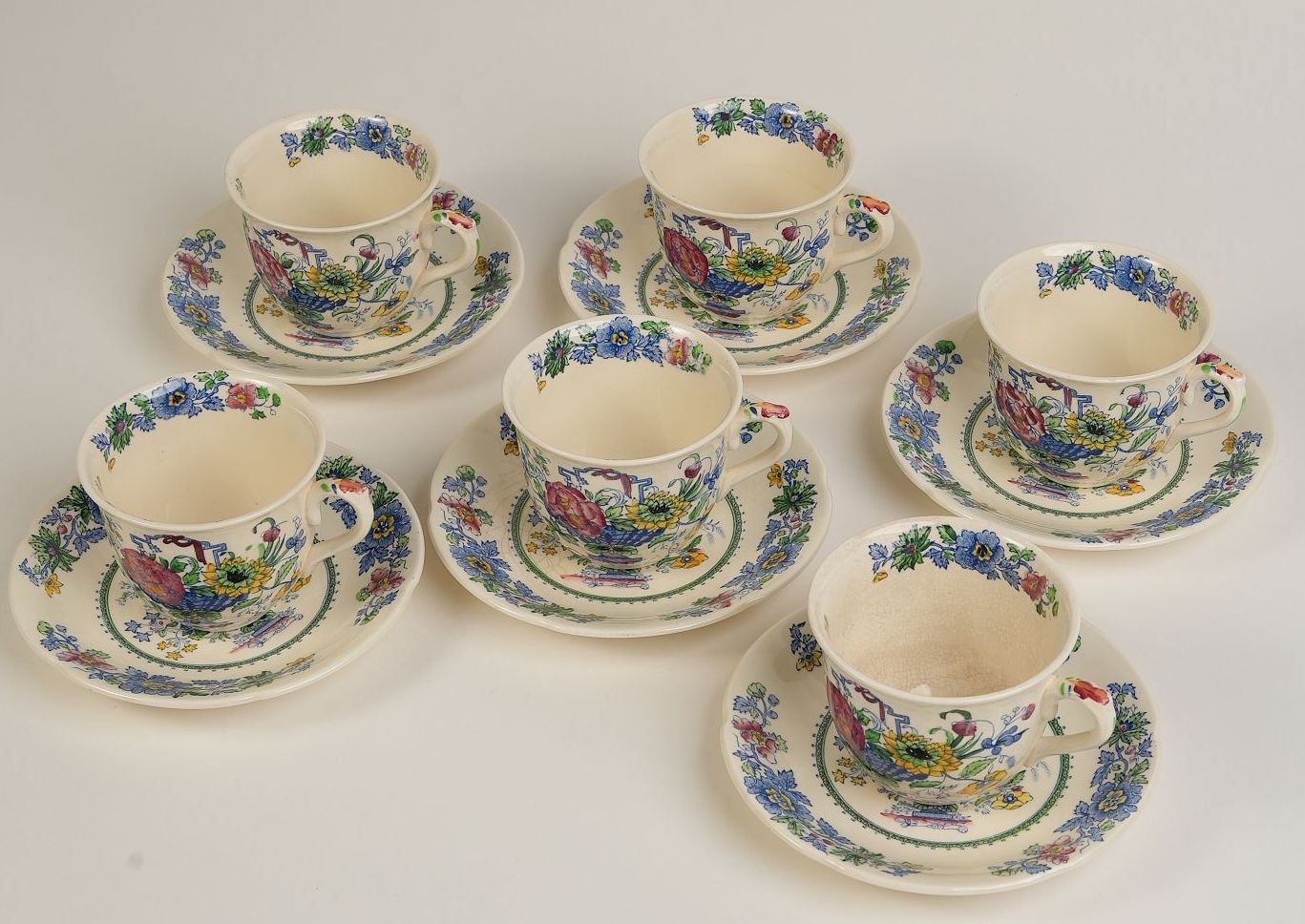 12-Piece Mason's Strathmore Tea Set