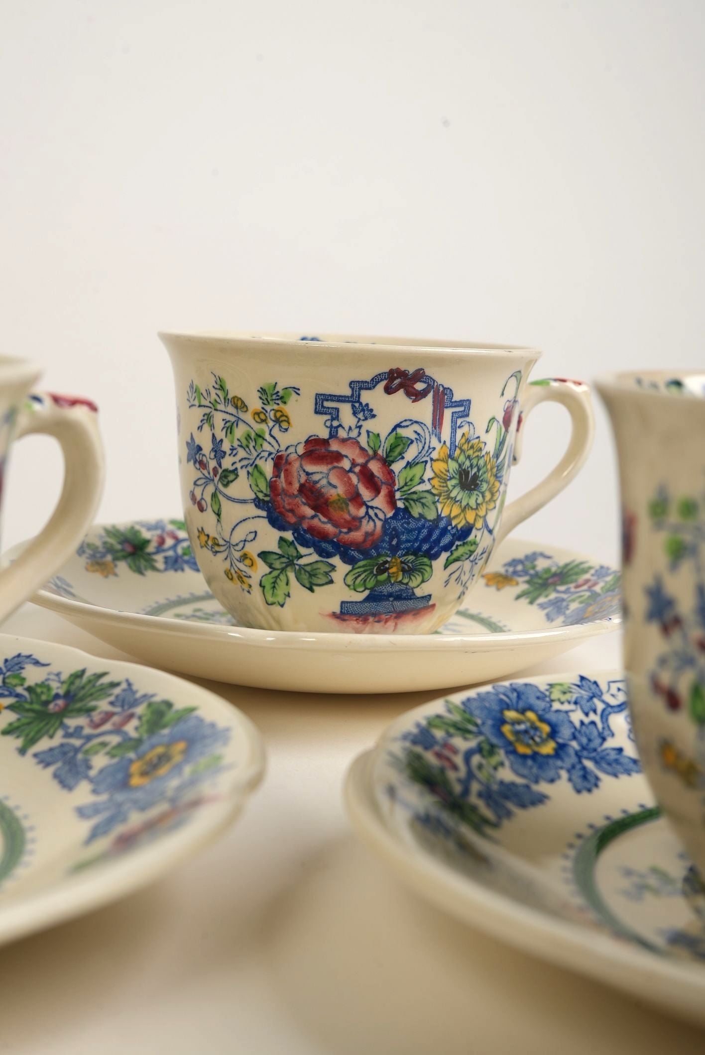 12-Piece Mason's Strathmore Tea Set
