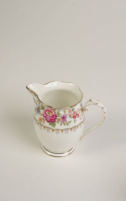 38-Piece Fine Bone China Tea & Cake Set “Malvern” Pattern