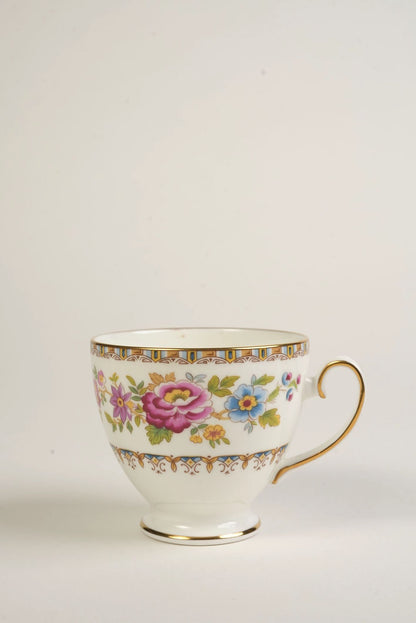 38-Piece Fine Bone China Tea & Cake Set “Malvern” Pattern