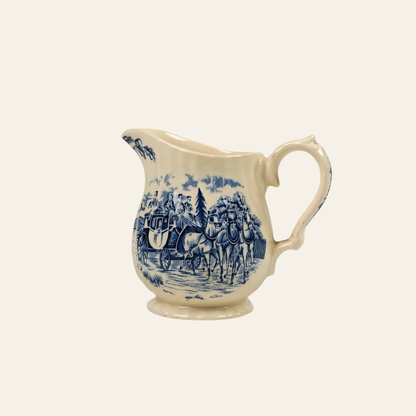 Vintage Myott 'Coaching Scenes' Milk Jug