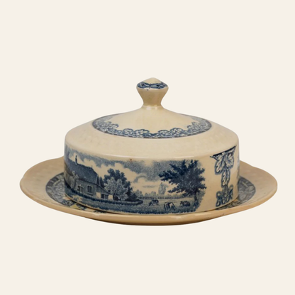 Dutch Antique Butter Dish