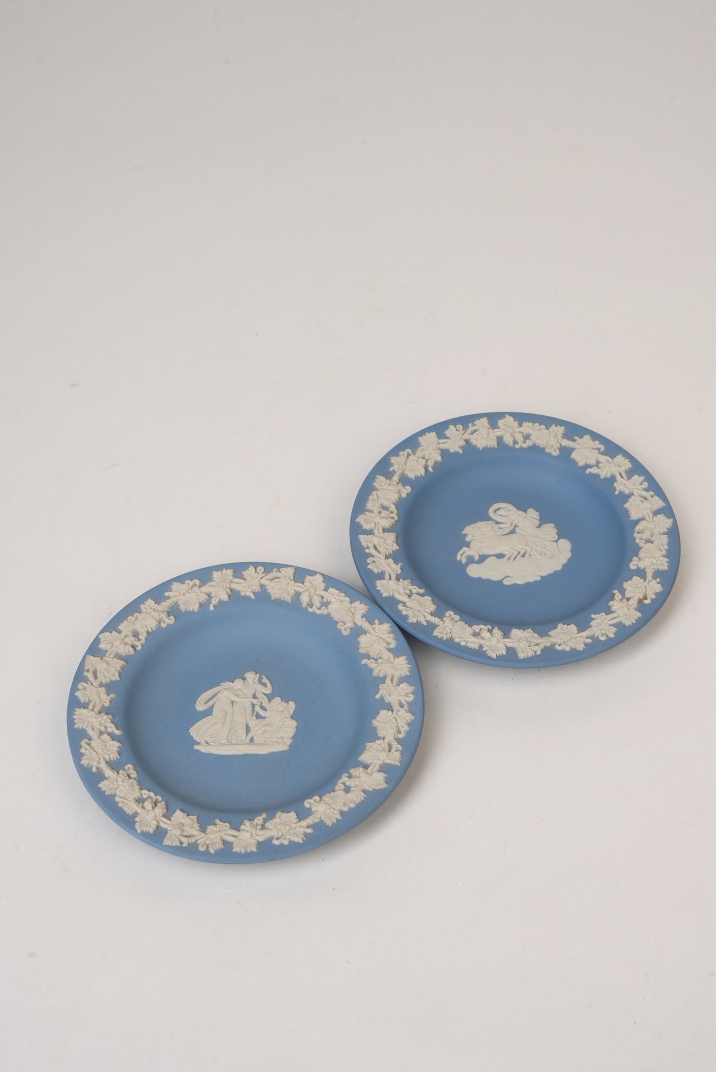 Blue Wedgwood Jasperware Plates | Set of 2