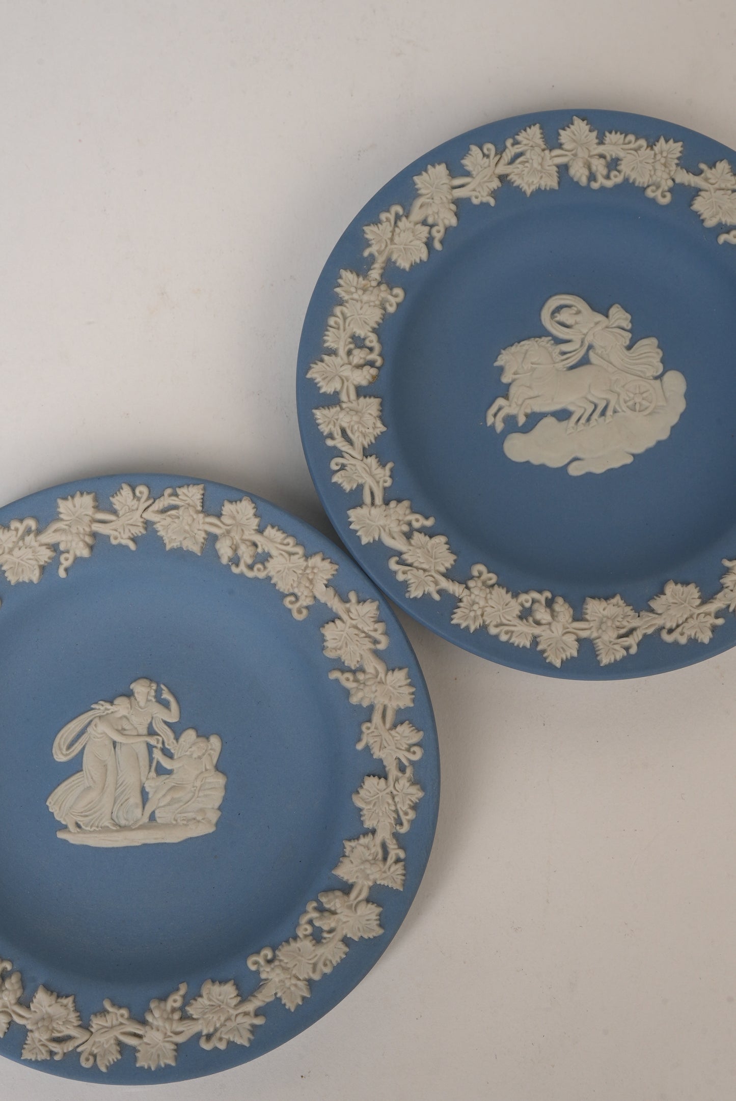Blue Wedgwood Jasperware Plates | Set of 2
