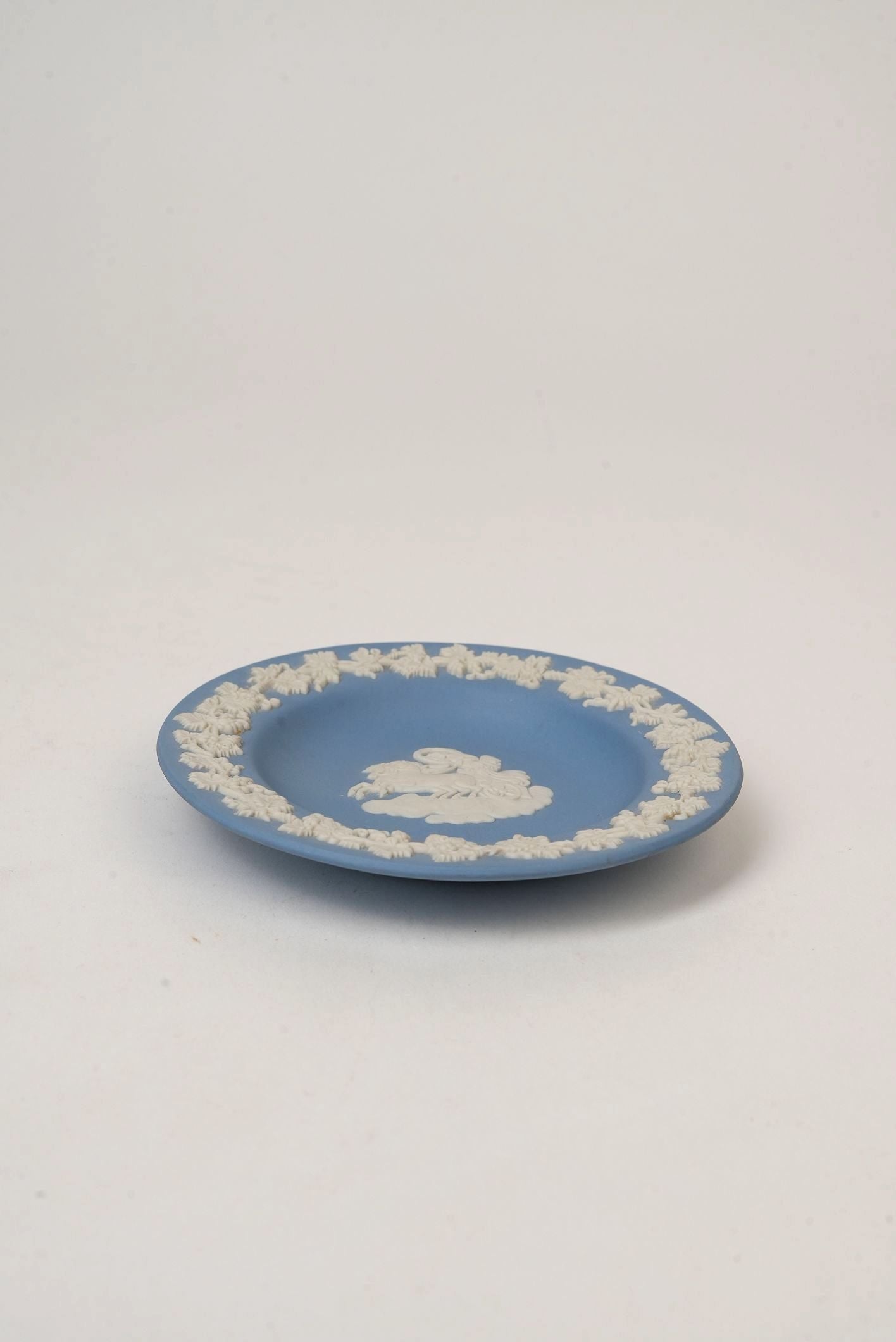 Blue Wedgwood Jasperware Plates | Set of 2