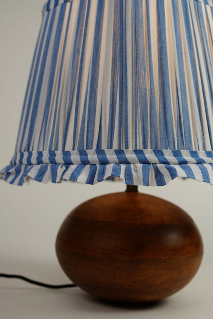 Stripe & Frill Cotton Lampshade