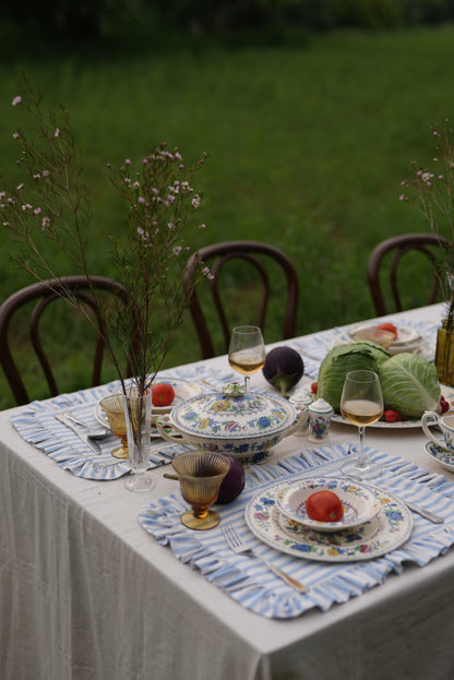 Frill & Stripe Table Mats | Set Of 2