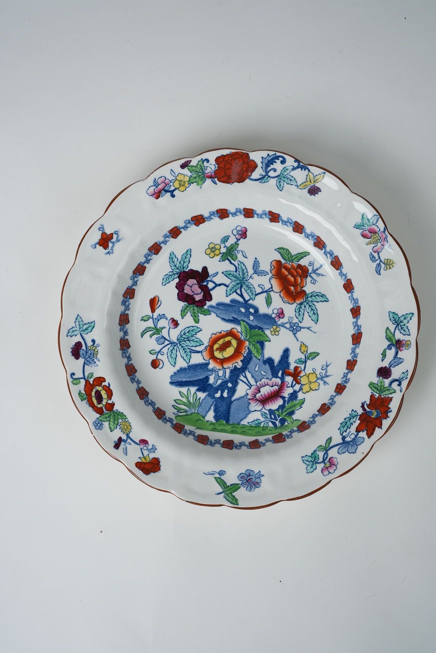 Booths 'Pompadour' Decorative Plate