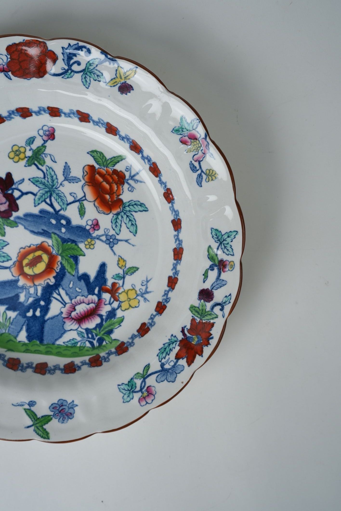 Booths 'Pompadour' Decorative Plate
