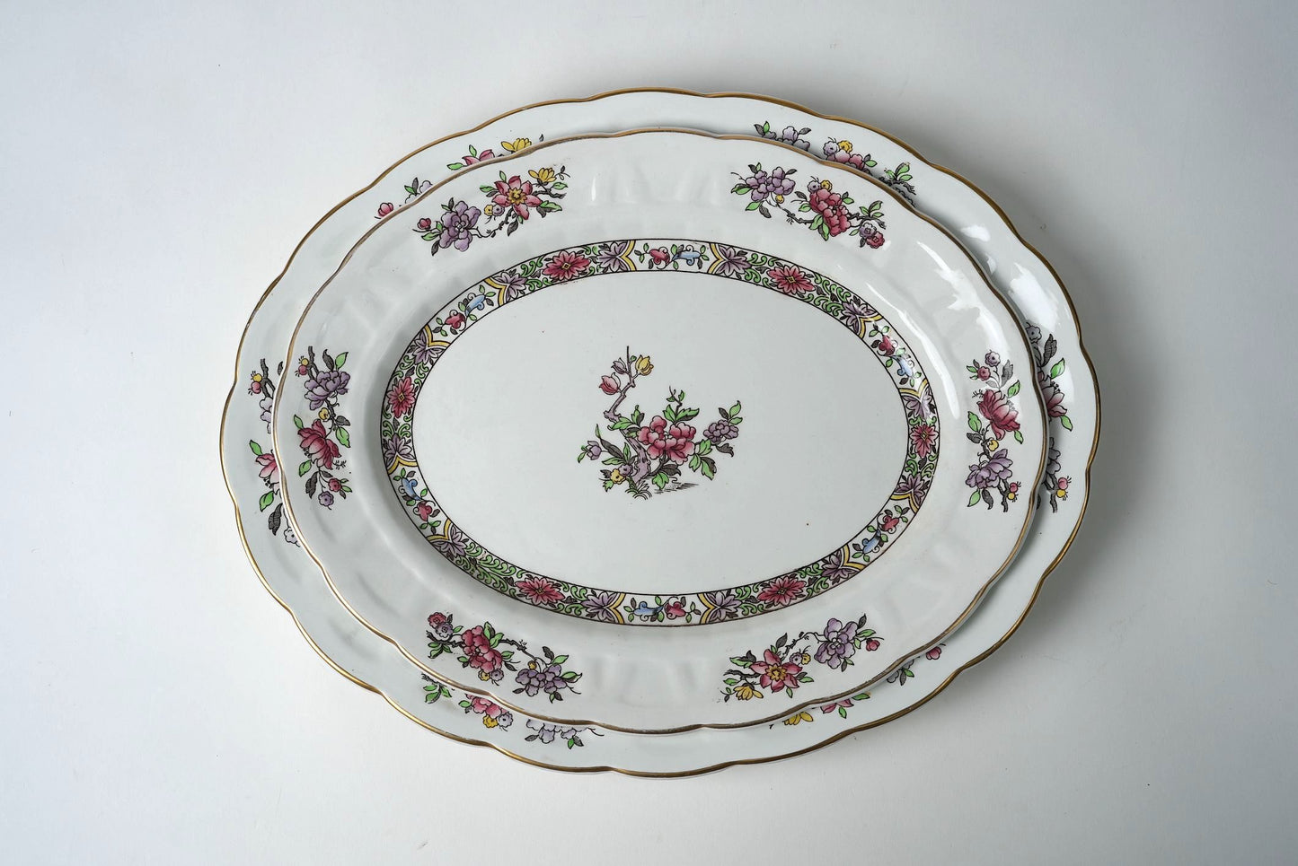 Booths 'Brocade' Serving Platter | Set of 3