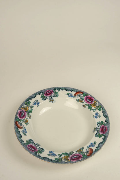 Set of 3 | Booths 'Nankin' Floral Stew Bowls – Whieldon Ware