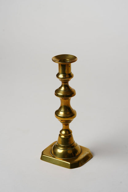 Victorian Brass Candle Holders