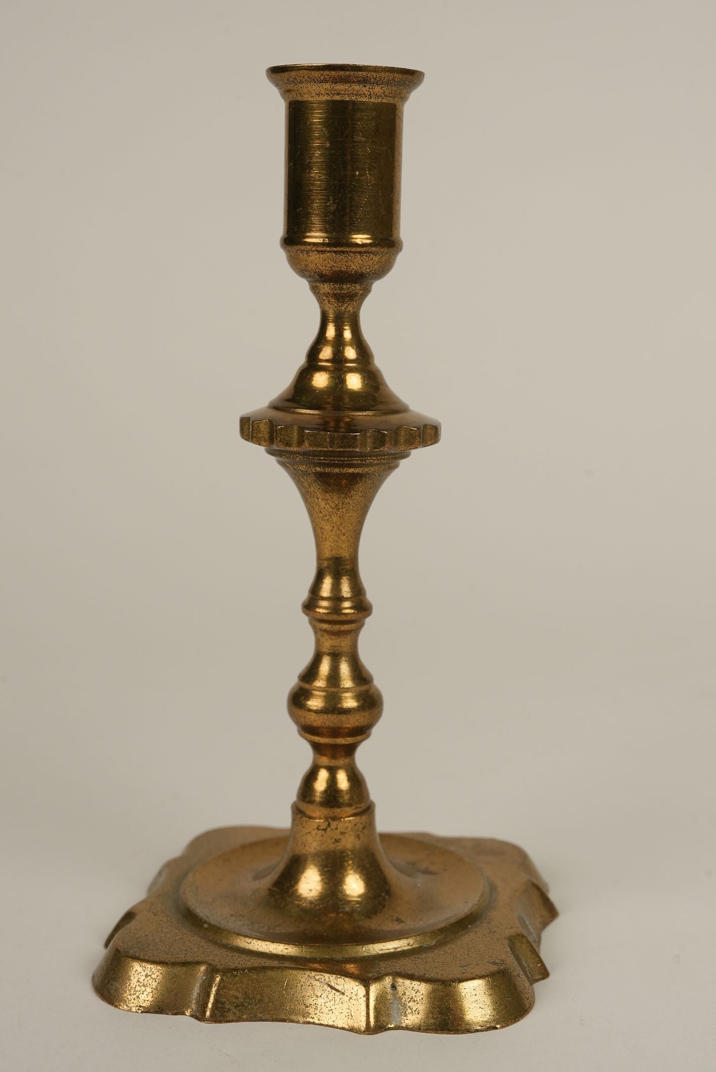 Vintage Brass Candle Holders | Set of 2