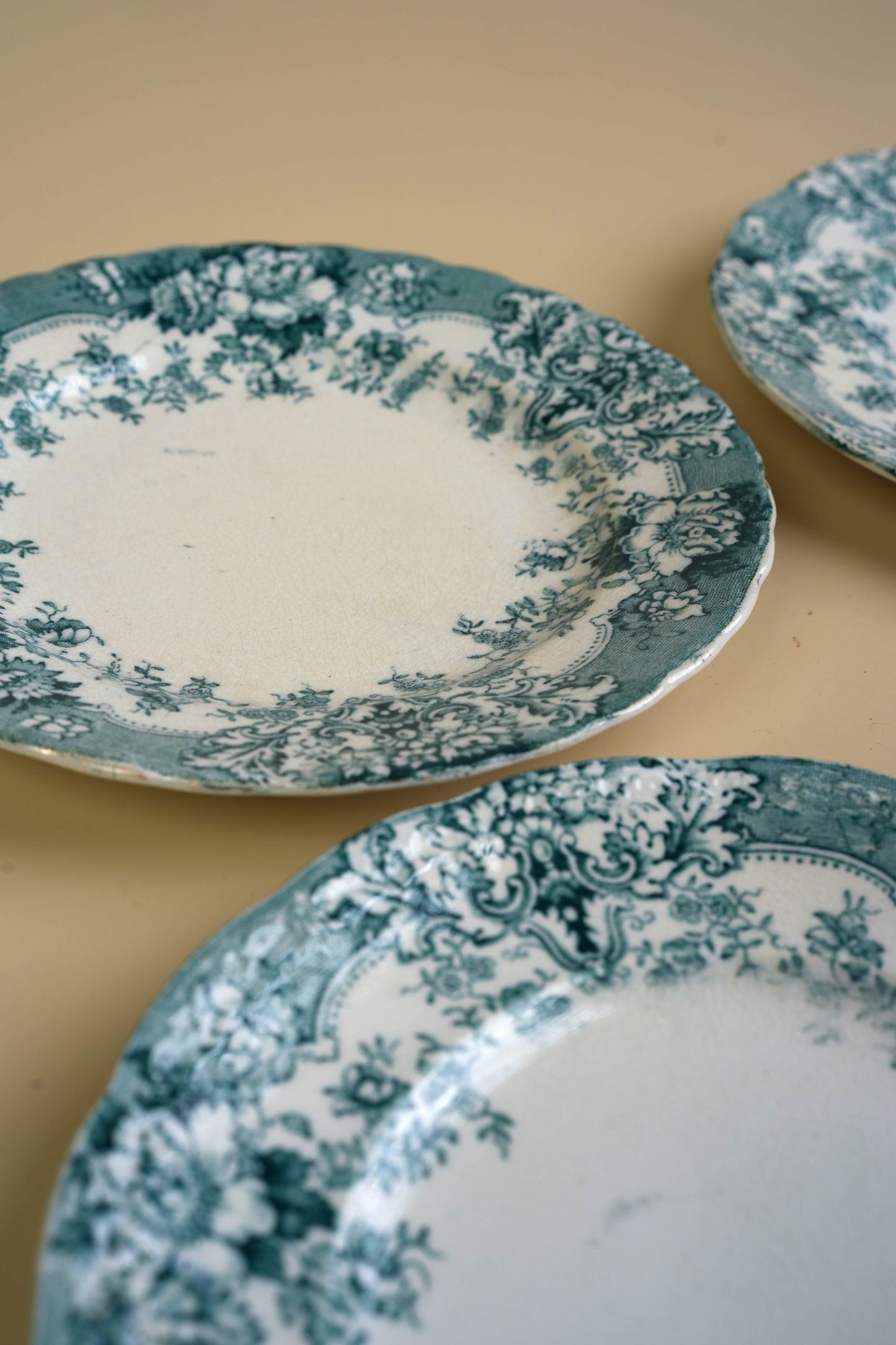 Ceramic Art Co. Crown Pottery Luncheon Plates | Set of 6