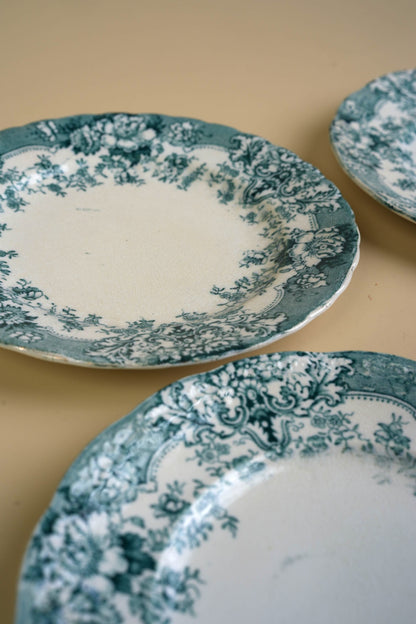 Ceramic Art Co. Crown Pottery Luncheon Plates | Set of 6