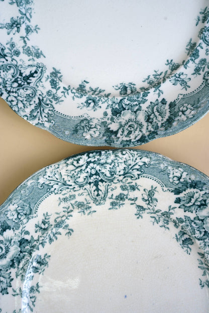 Ceramic Art Co. Crown Pottery Luncheon Plates | Set of 6